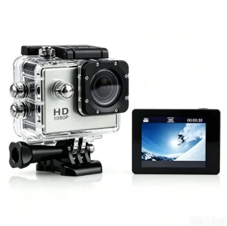 Action camera zilver
