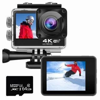 Action camera zwart