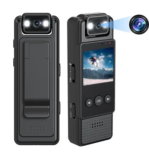 De Actioncam Mini Bodycam Zwart in één oogopslag