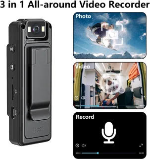 Wat vinden we goed aan de Actioncam Mini Bodycam Zwart