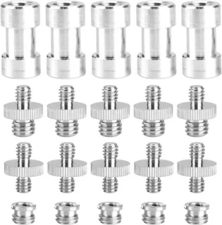Adapterset 20 stuks 1/4 inch 3/8 inch