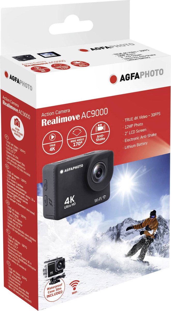 AgfaPhoto AC9000 actiesportcamera