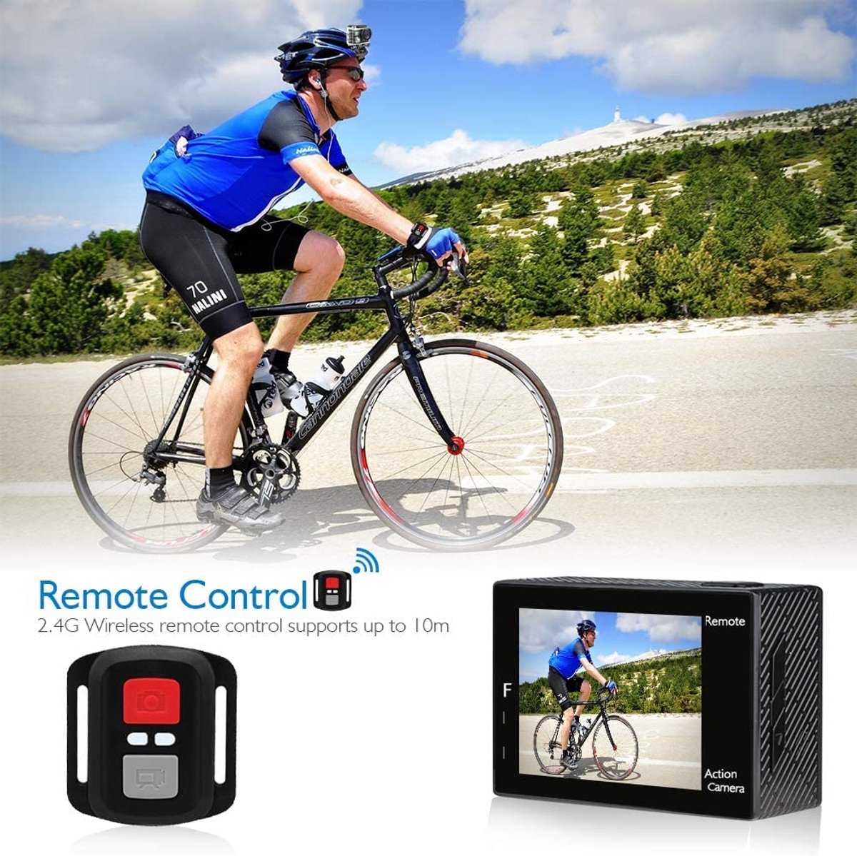 Wat vinden we goed aan de AKASO Brave 4 4K Actiecamera Bundel