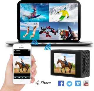 AKASO Brave 4 4K Actiecamera Bundel