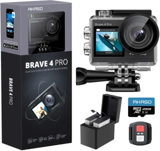 AKASO Brave 4 Pro Actioncamera - Grijs
