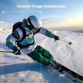 AKASO Brave 7 ActionCam 4K 30fps 20MP IPX8 Dual Screen 64G