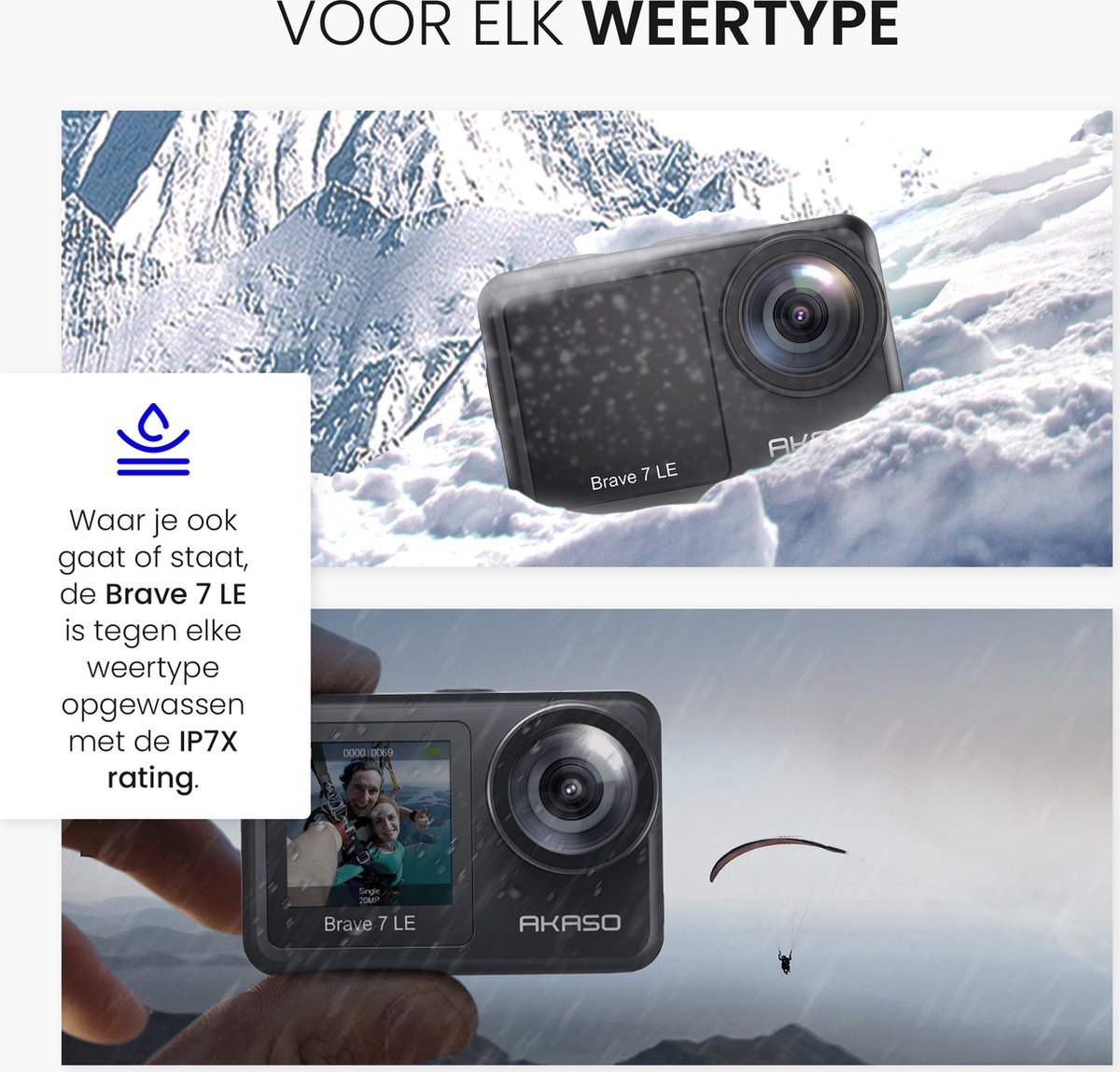 Akaso Brave 7 LE Action Camera 4K