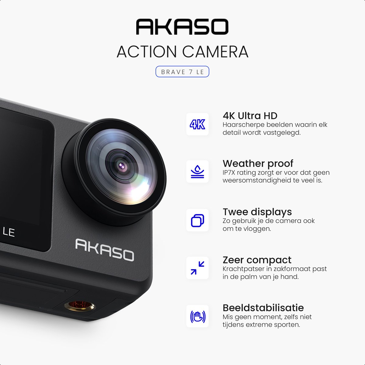 Akaso Brave 7 LE Action Camera 4K