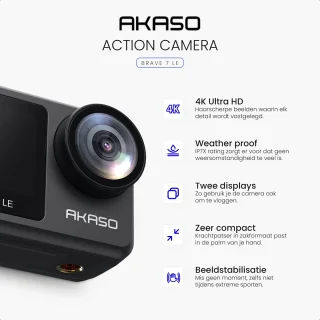 Akaso Brave 7 LE Action Camera 4K