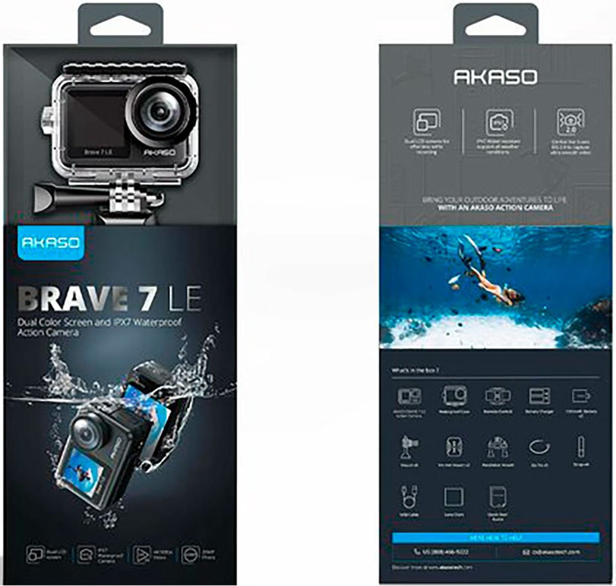 Akaso Brave 7 LE Action Camera 4K