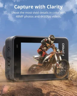 AKASO Brave 8 ActionCam 4K 60fps 48MP 64GB