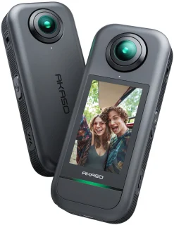 Wat vinden we goed aan de AKASO Creator Set 360° Action Camera