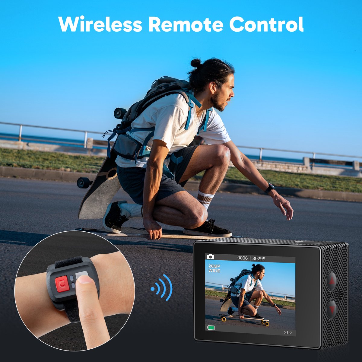 Wat vinden we goed aan de AKASO EK7000 4K ActionCam