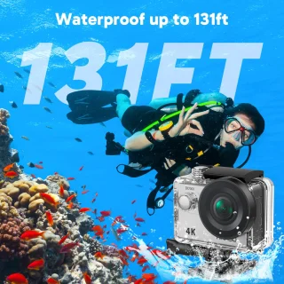 AKASO EK7000 Action Camera Zilver