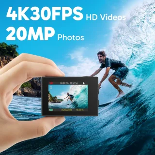 AKASO EK7000 Action Camera Zilver