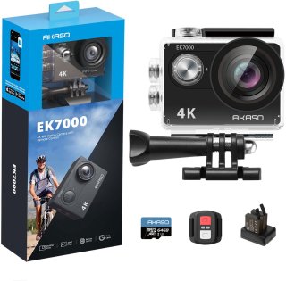 De AKASO EK7000 Actioncamera in één oogopslag