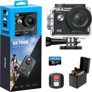 AKASO EK7000 Actioncamera Zwart