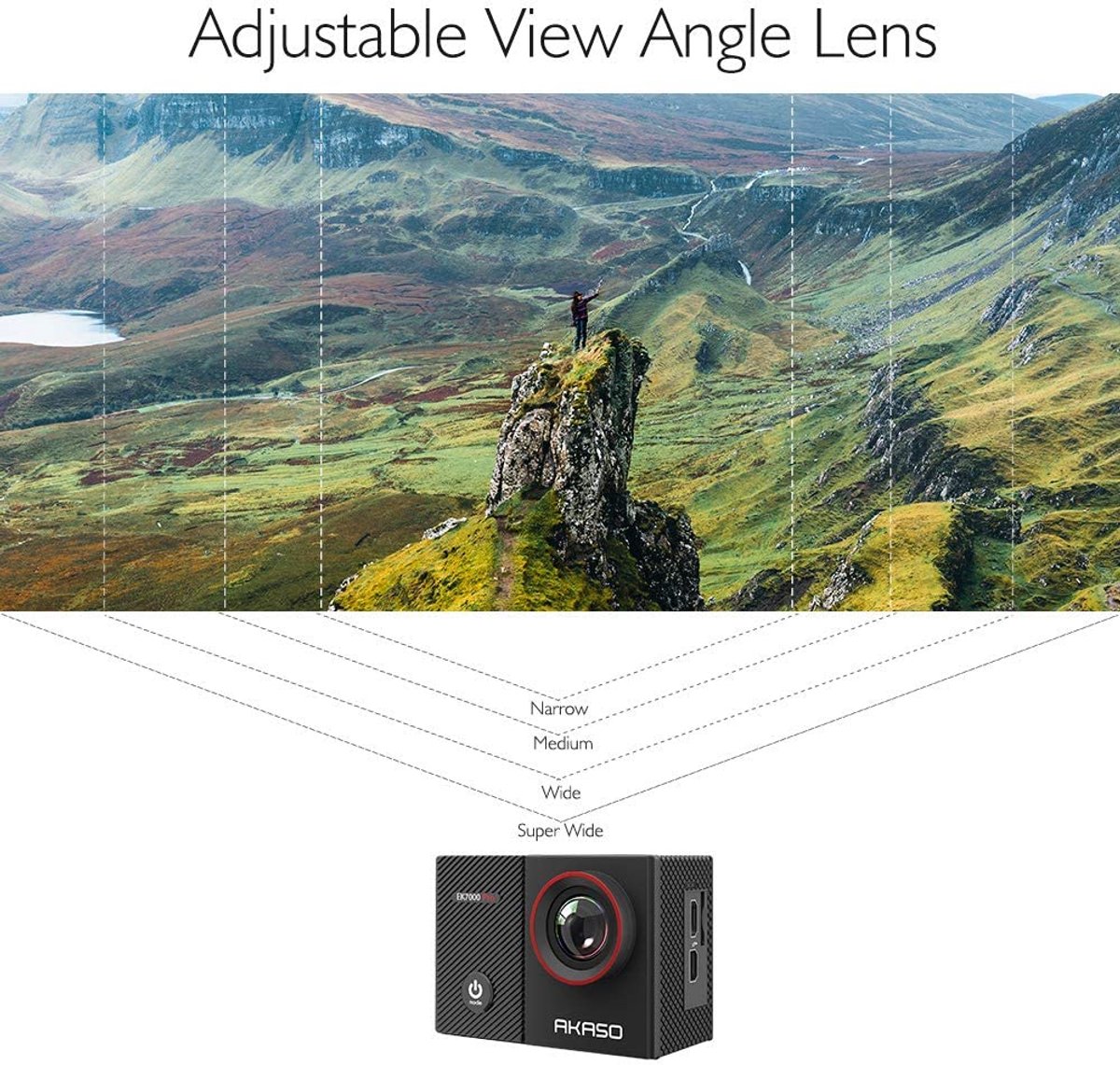 AKASO EK7000 Pro 4K Sportcamera