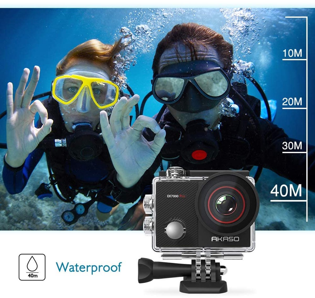 AKASO EK7000 Pro 4K Sportcamera