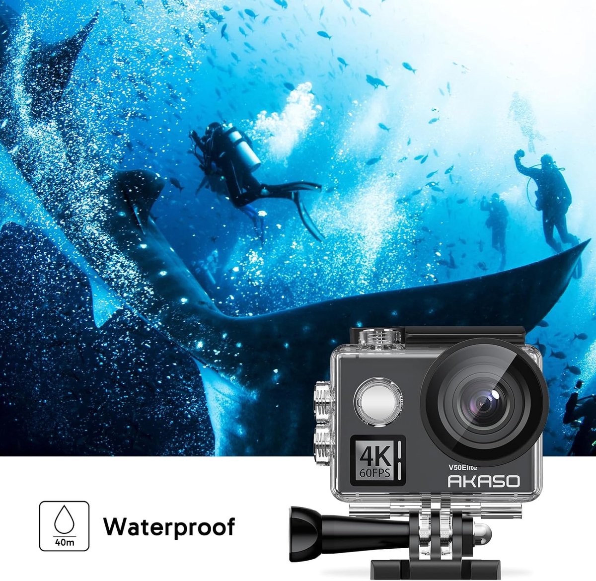 AKASO V50 Elite Actioncam 4K 60fps
