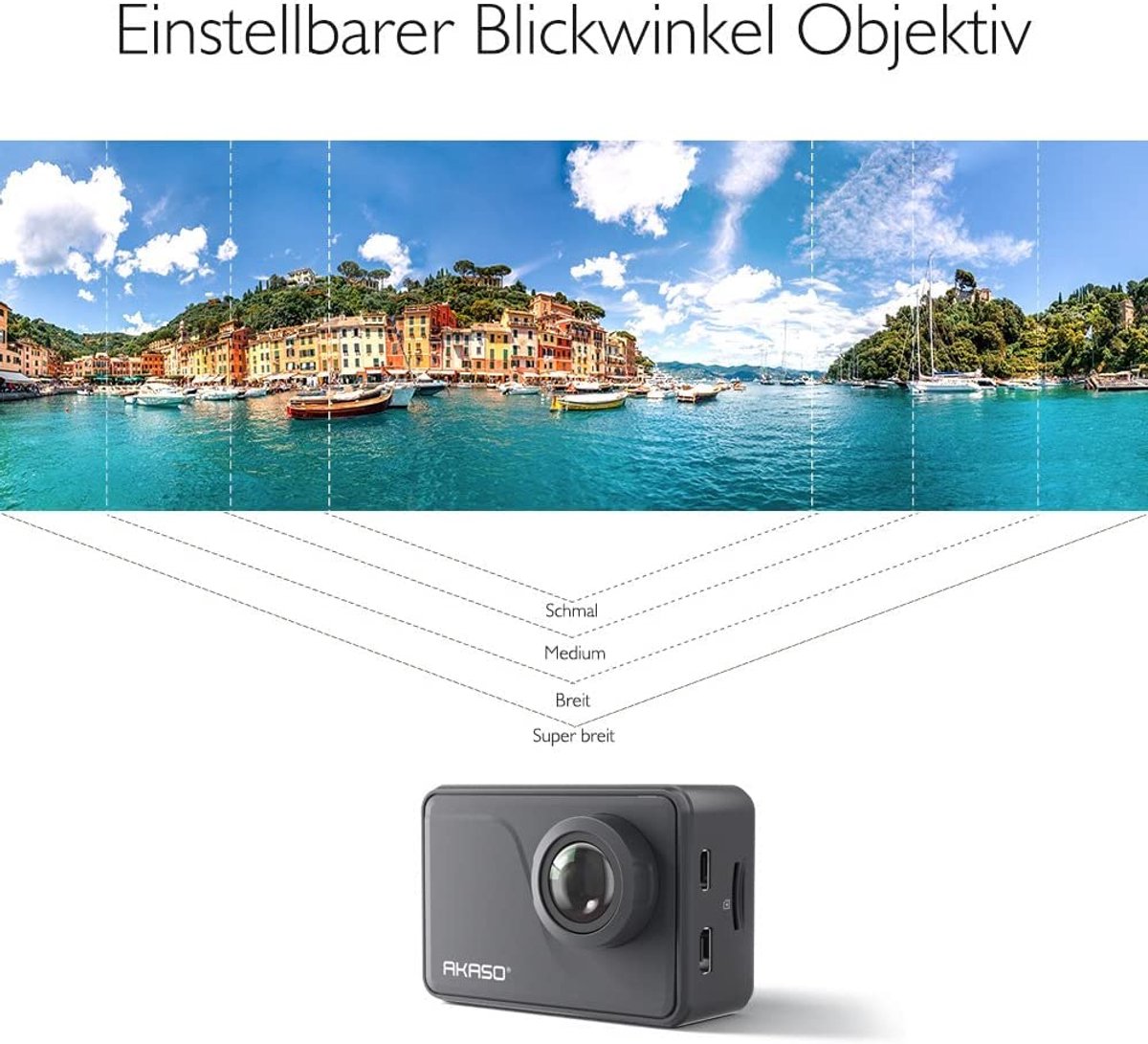 AKASO V50 Pro Sportcamera 4K 20MP WiFi