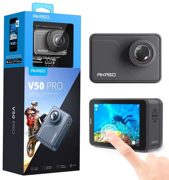 AKASO V50 Pro Sportcamera 4K 20MP WiFi