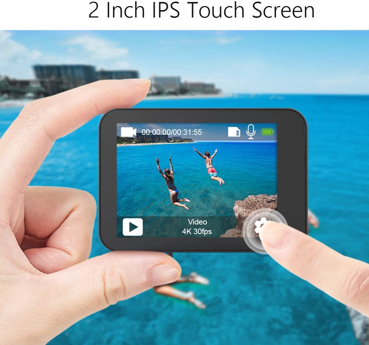 Wat vinden we goed aan de AKASO V50 X Actioncam 4K 30fps Touchscreen WiFi