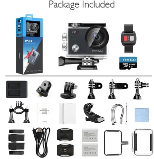AKASO V50 X Actioncam 4K 30fps Touchscreen WiFi