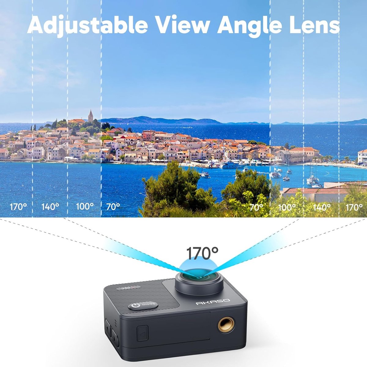AKASO V50X Actioncam 4K Waterproof Camera