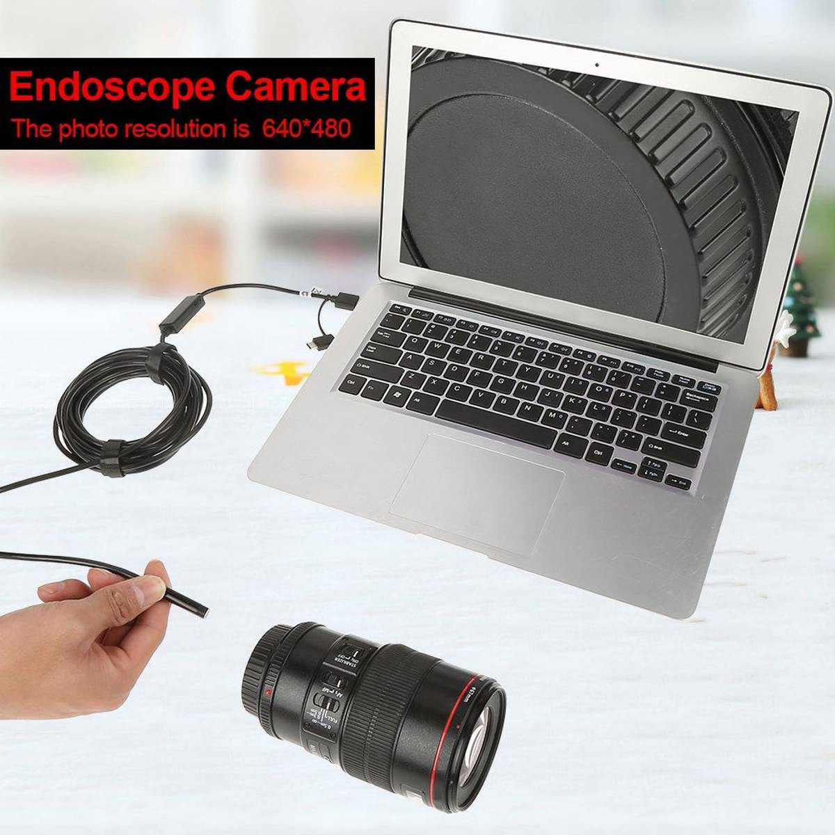 Allecto Plus 3-in-1 USB Endoscoopcamera 1.5m