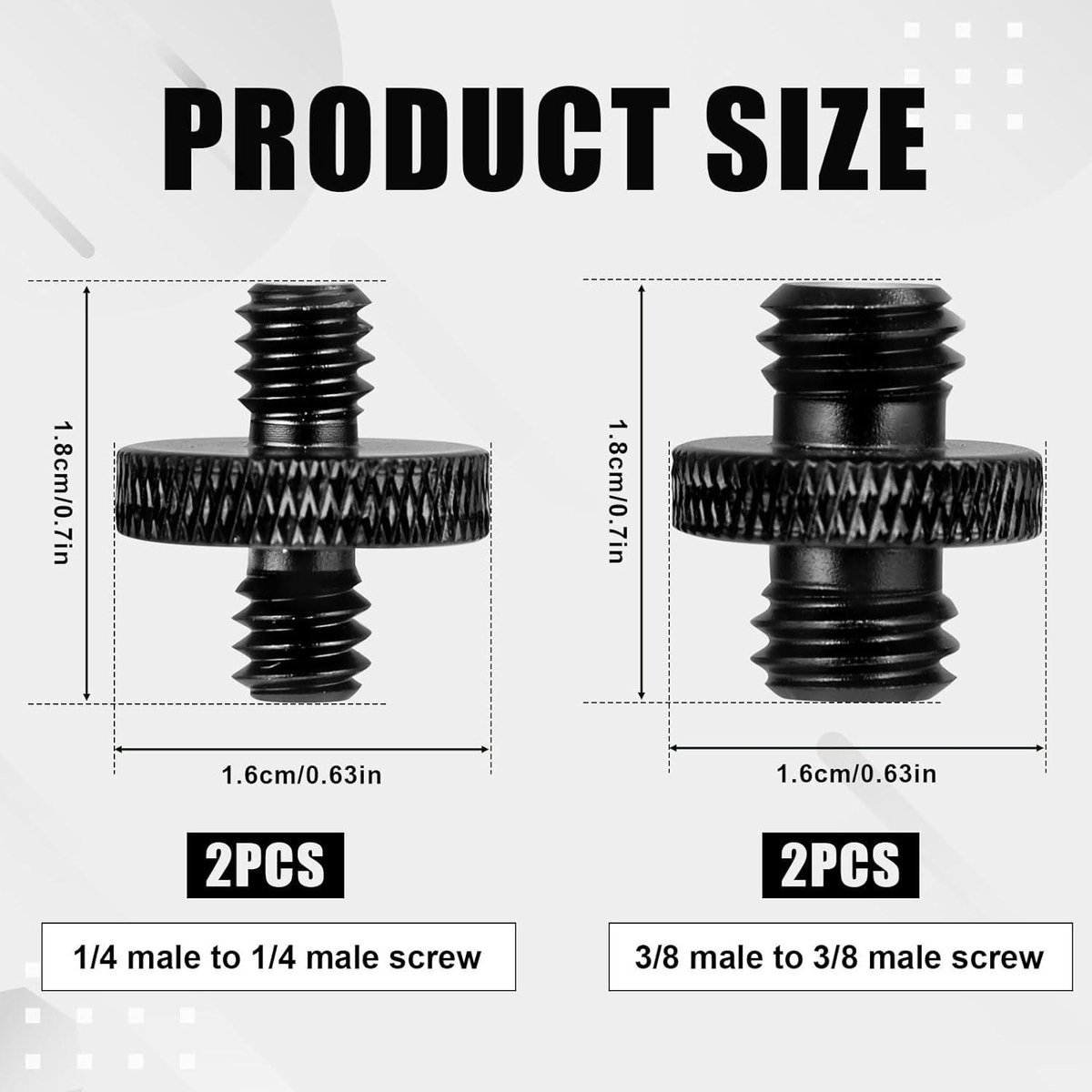 Allecto Plus Microfoonstandaardadapter 4-pack
