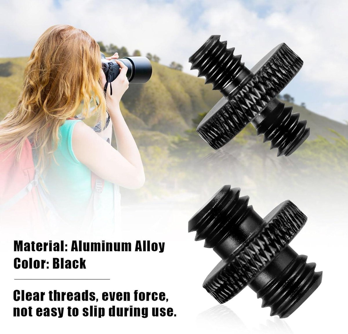 Allecto Plus Microfoonstandaardadapter 4-pack
