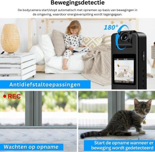 Wat vinden we goed aan de ApexArte® Bodycam - Action Cam