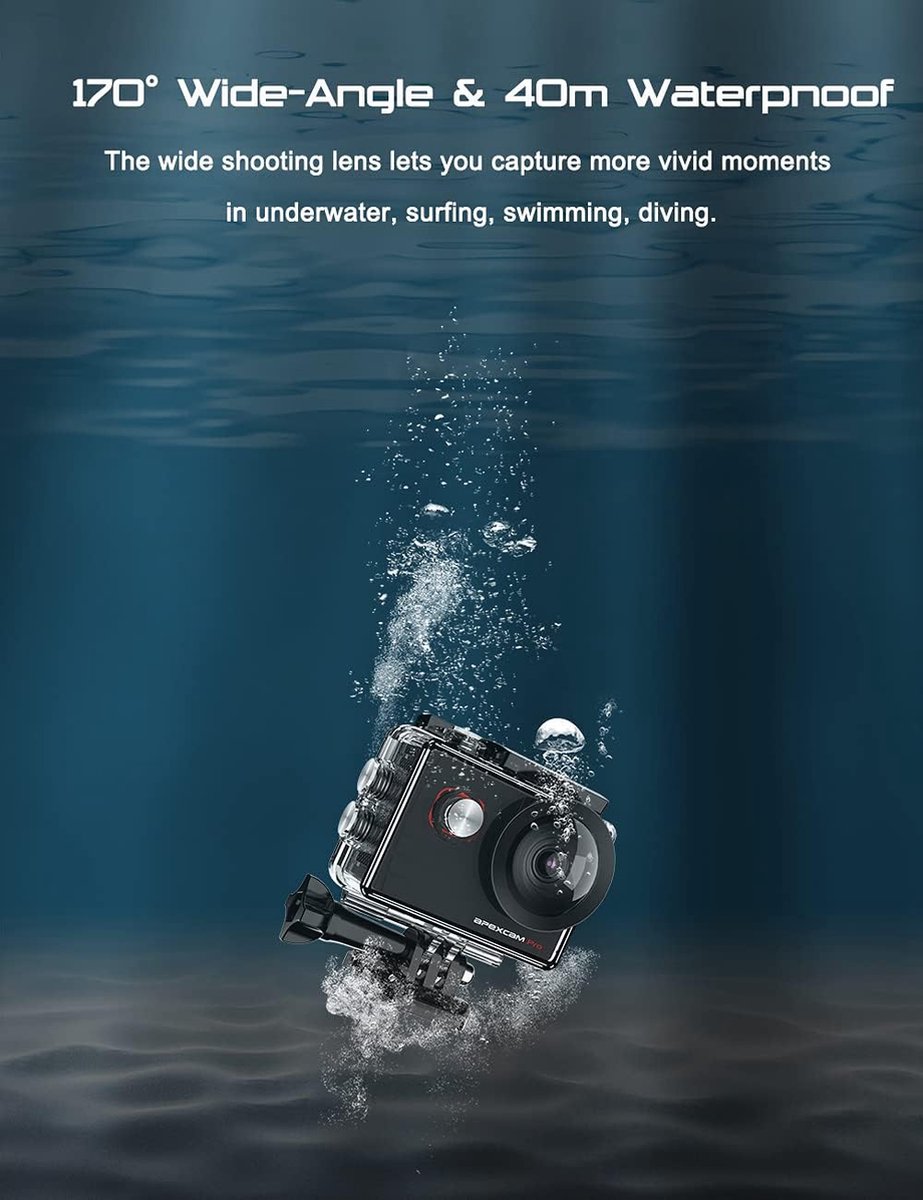 Apexcam M90Pro 4K Sportcamera