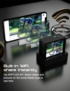 Apexcam M90Pro 4K Sportcamera