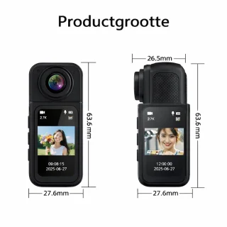 Wat vinden we goed aan de Aventrix Mini Action Camera - Bodycam