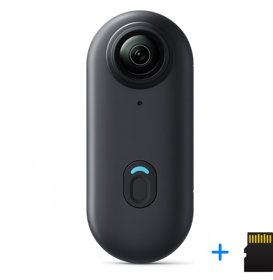 Bimivo Mini 4K Bodycam Zwart inclusief 64GB SD kaart