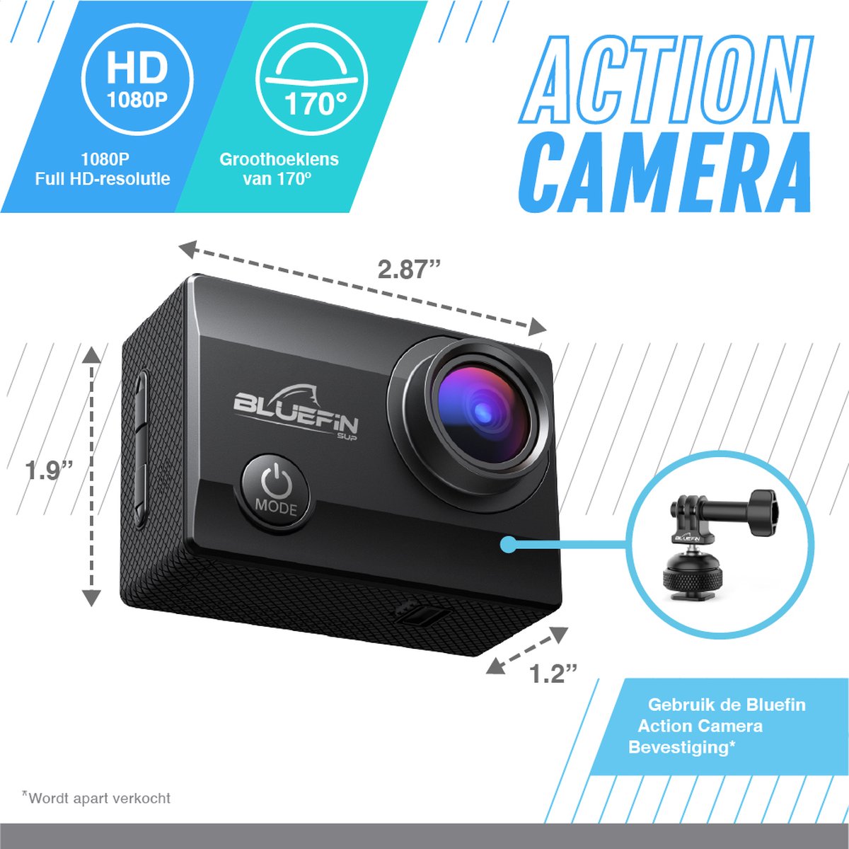 Bluefin C-Scape Action Camera 4K