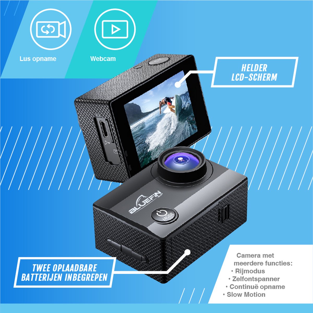 Bluefin C-Scape Action Camera 4K
