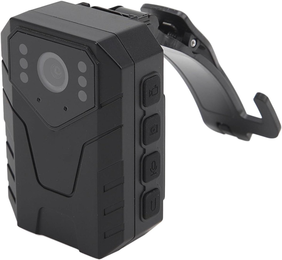 Body Worn Camera 1296P HD Back Clip Recorder