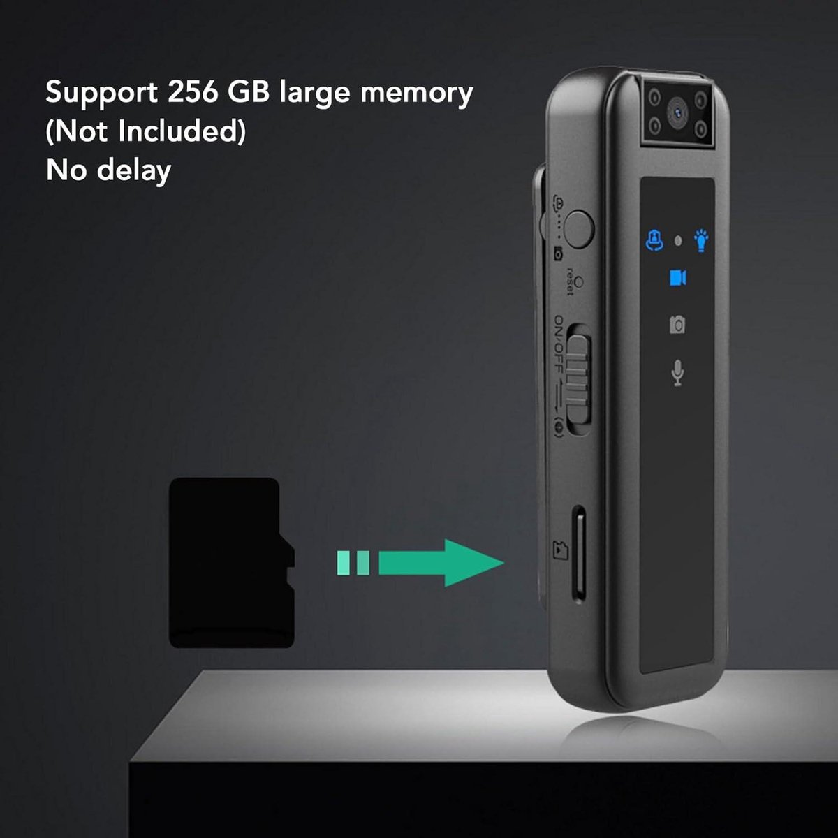 Bodycam - Action Camera Zwart