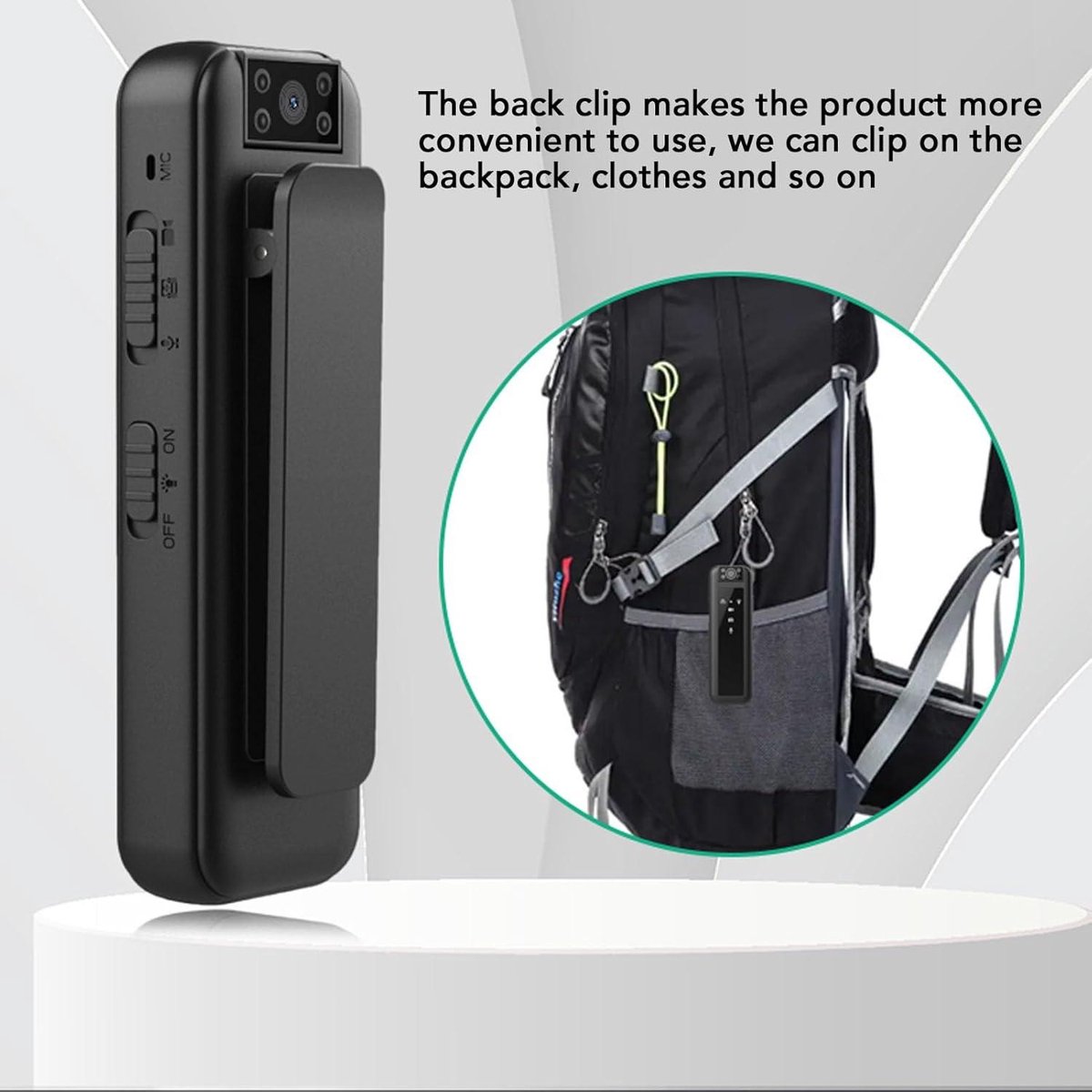 Bodycam - Action Camera Zwart