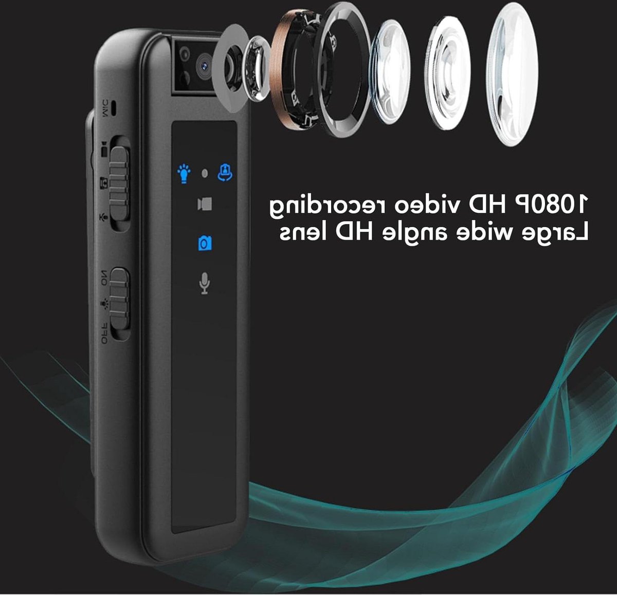 Bodycam - Action Camera Zwart