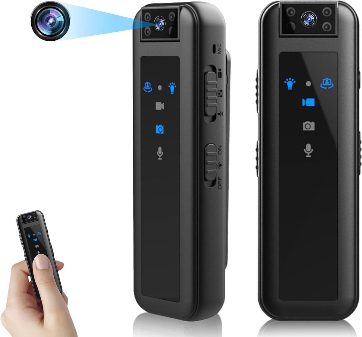 Bodycam - Action Camera Zwart