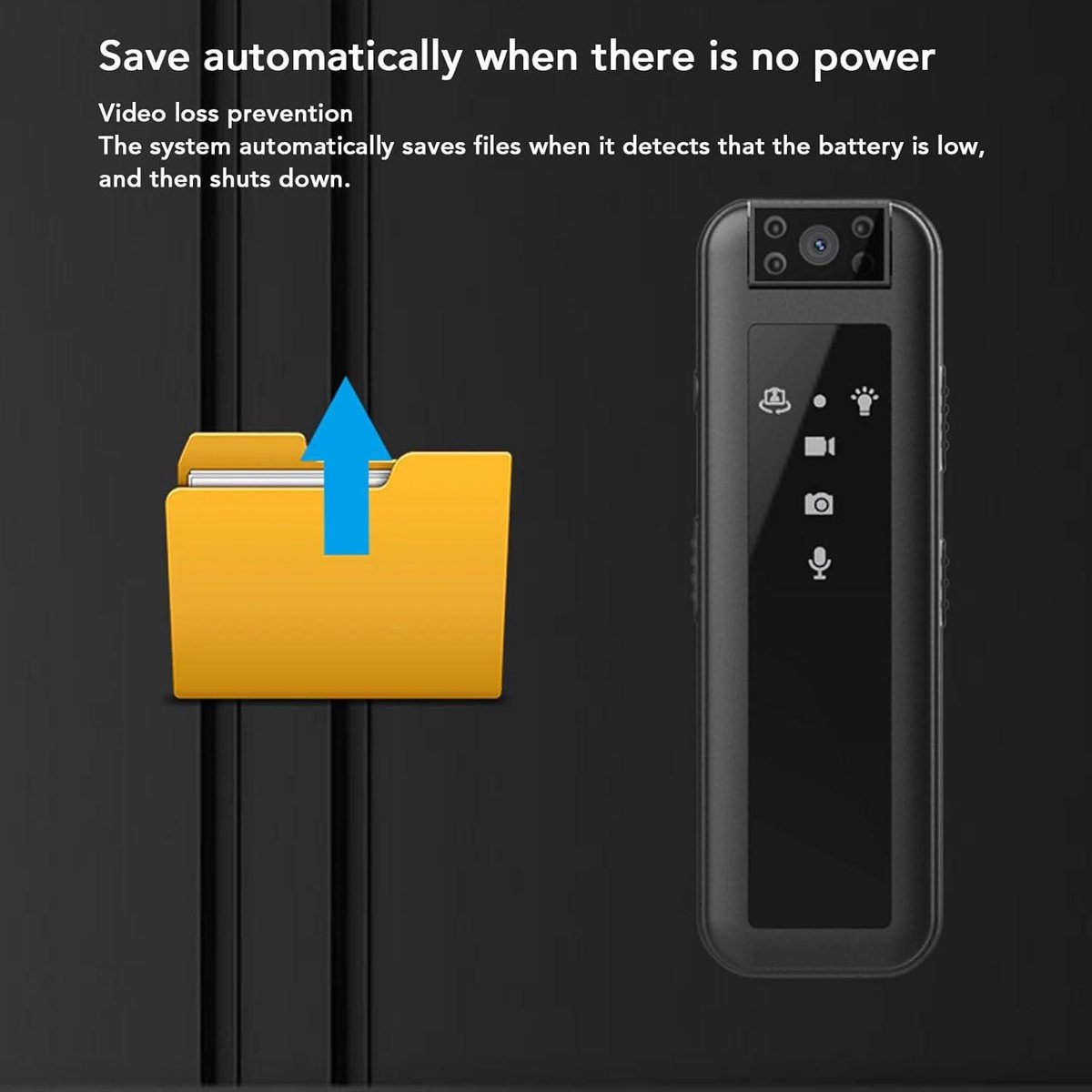Bodycam - Action Camera Zwart