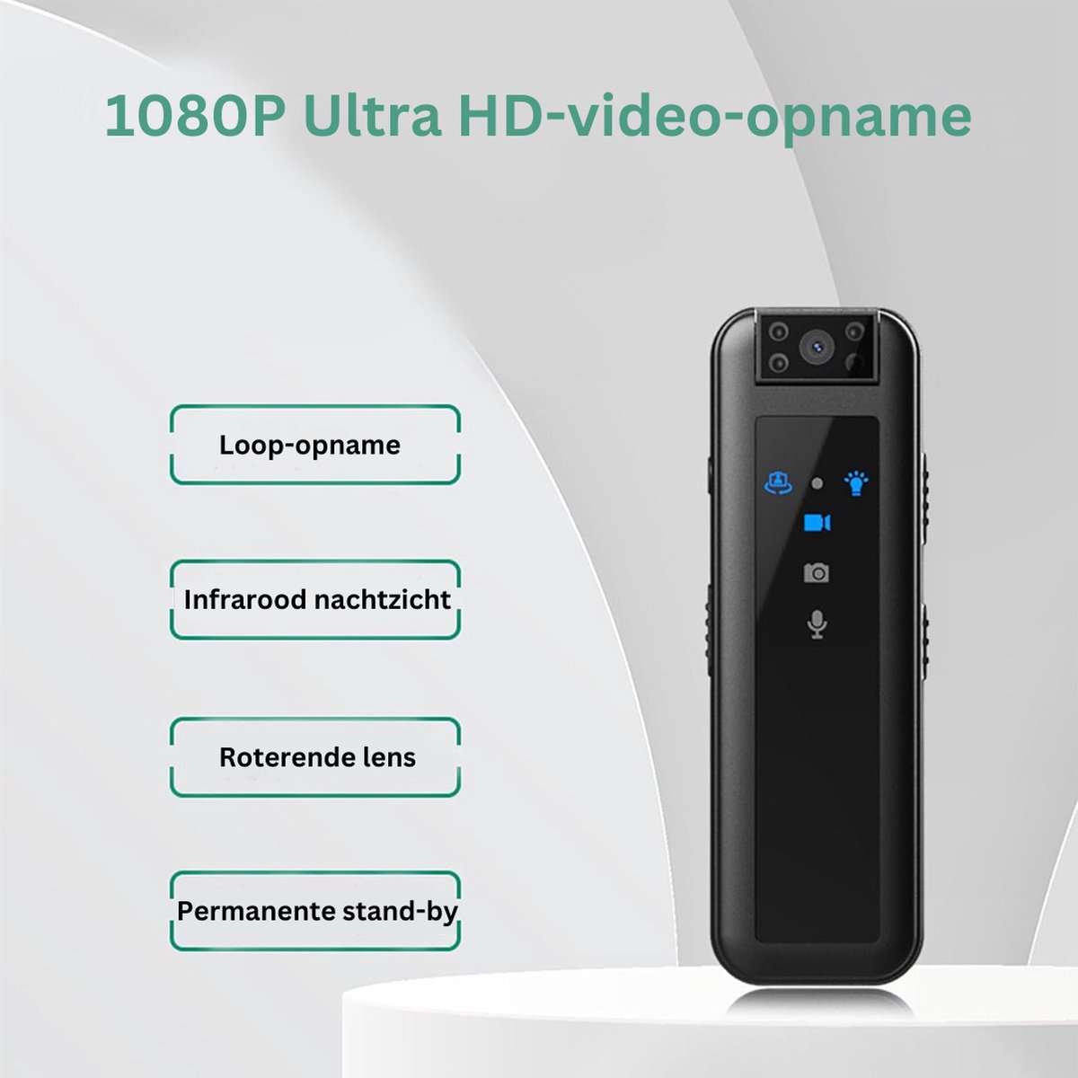 Bodycam - Action Camera Zwart