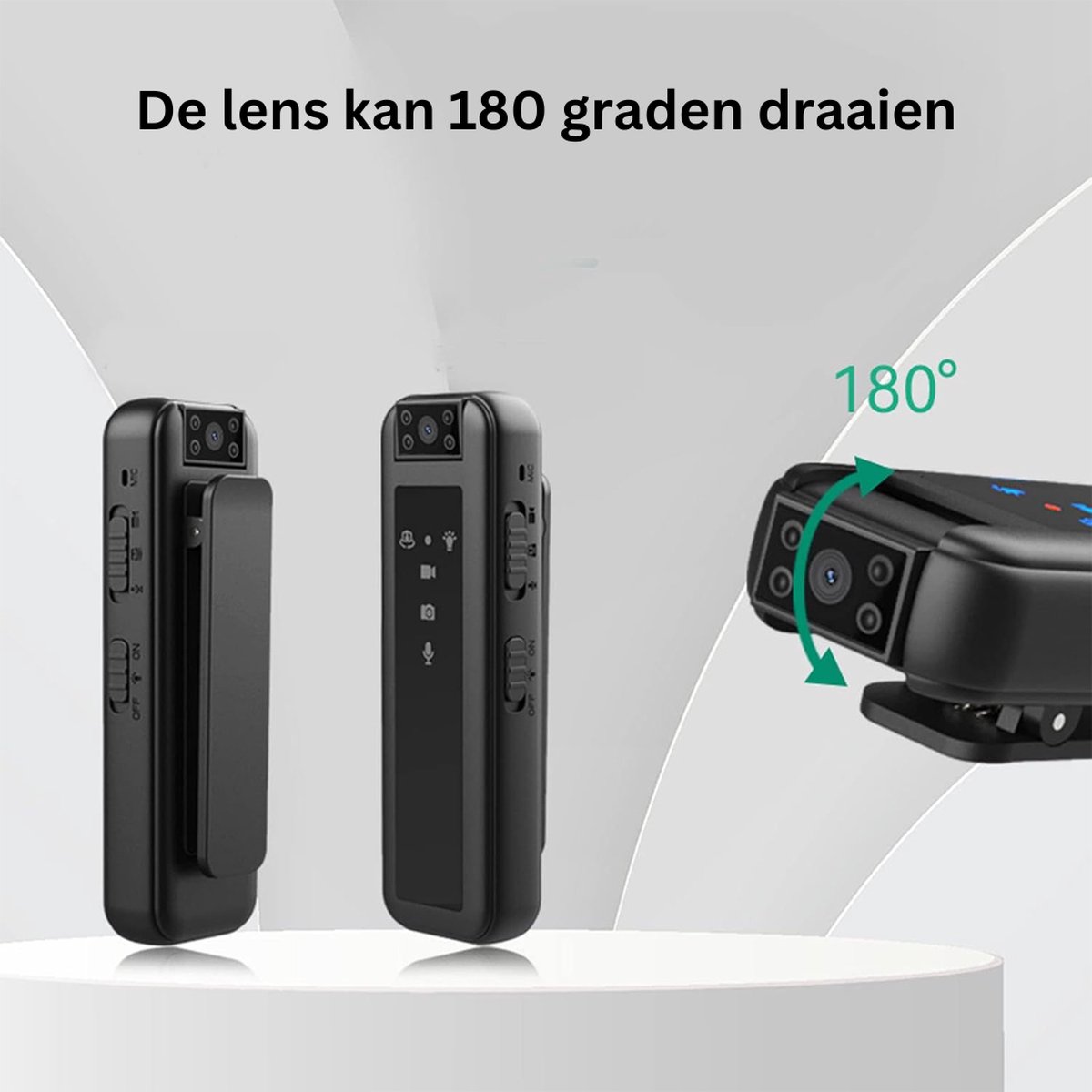Bodycam - Action Camera Zwart