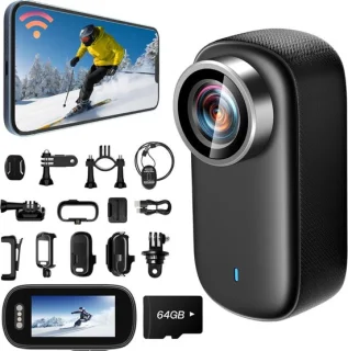 Bodycam Actioncam Zwart