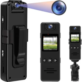 Bodycam Actioncam Zwart