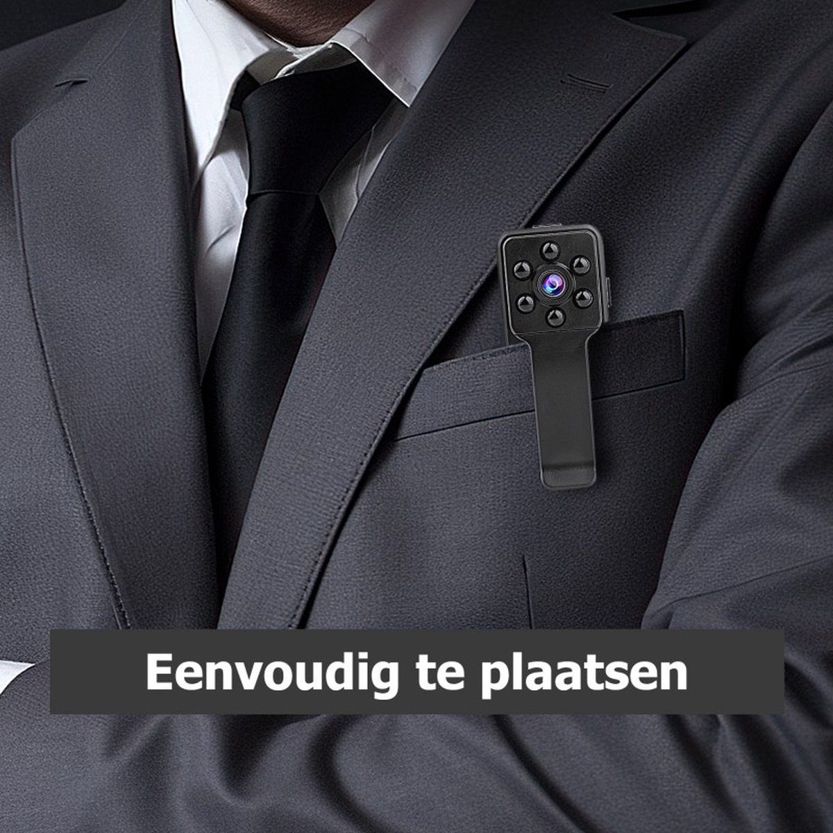 Bodycam Nachtvisie 100° Lens